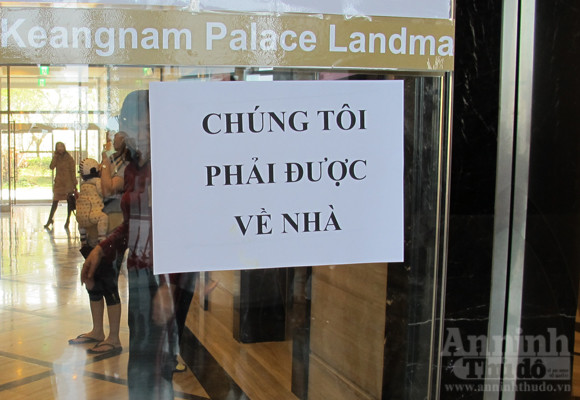 Keangnam đã phải mở lại thang máy, chấp nhận đàm phán với dân ảnh 6