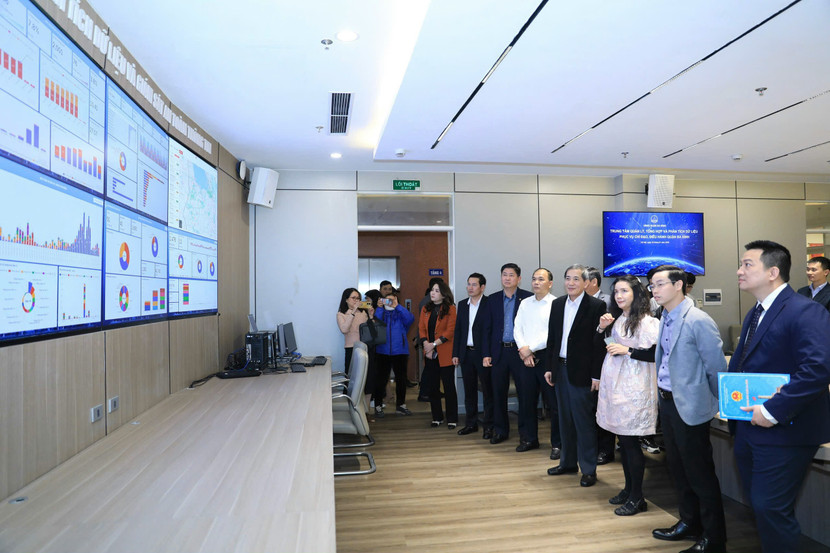 Các đại biểu tham quan Trung tâm Các đại biểu tham quan Trung tâm