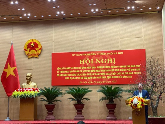 Ông Lê Hồng Sơn, Phó Chủ tịch Thường trực UBND thành phố phát biểu kết luận chỉ đạo Hội nghị