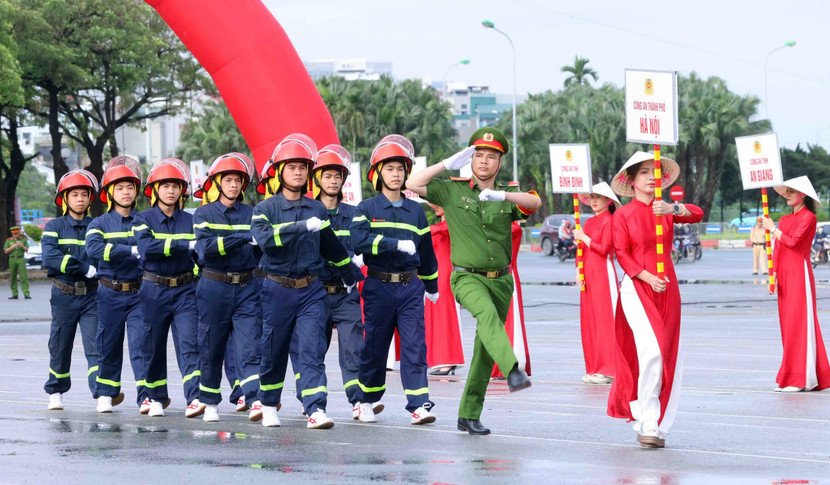 Đội tuyển Công an thành phố Hà Nội xuất sắc giành Giải Nhất toàn đoàn
