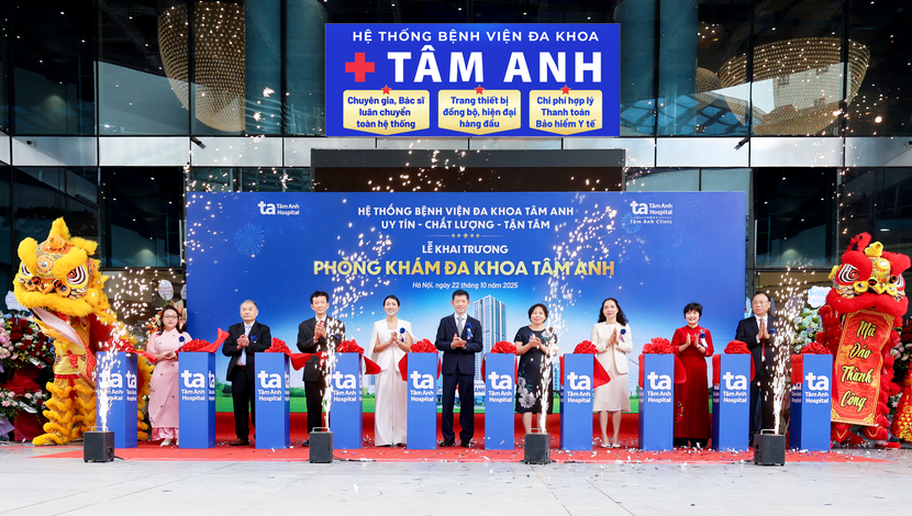 “Siêu” phòng khám Đa khoa Tâm Anh Cầu Giấy chính thức hoạt động từ ngày 22/10