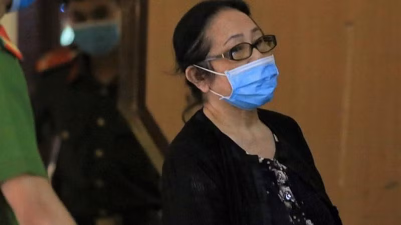 Bị cáo Dương Thị Bạch Diệp