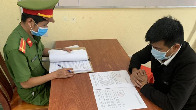 Đối tượng Nguyễn Đức Thuận (Ảnh: Công an nhân dân)