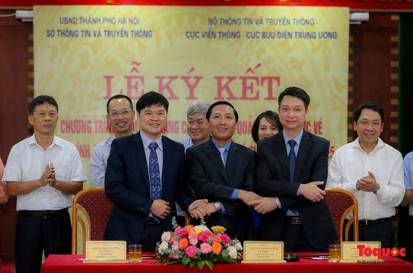 Lãnh đạo Cục Viễn thông và Sở TT-TT Hà Nội cam kết phối hợp chặt chẽ
