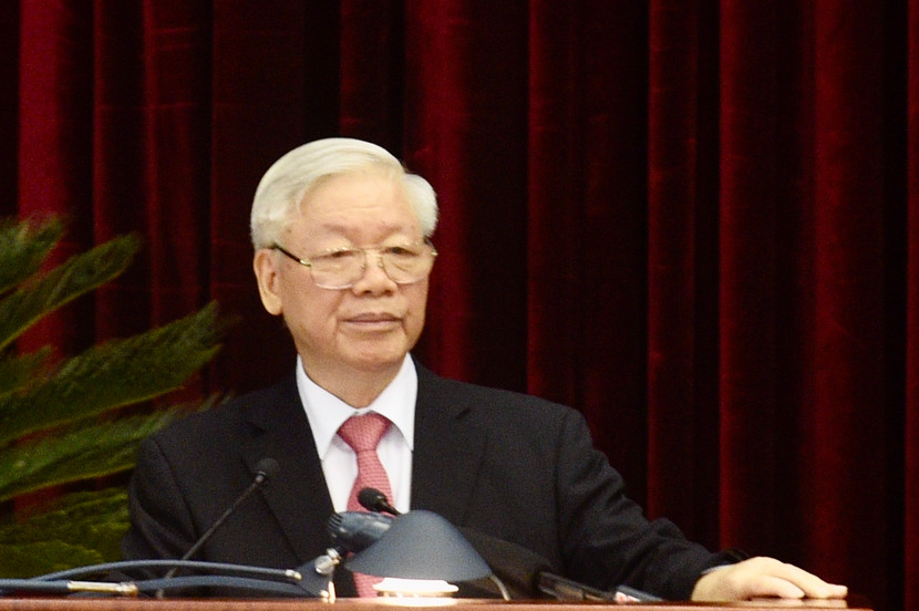 Tổng Bí thư, Chủ tịch nước Nguyễn Phú Trọng phát biểu khai mạc Hội nghị - Ảnh: VGP/Nhật Bắc