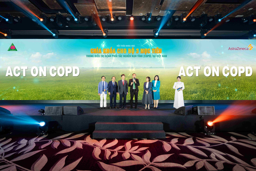 Hội thảo khoa học với chủ đề “Chìa khóa cho bộ 3 mục tiêu trong điều trị bệnh phổi tắc nghẽn mạn tính tại Việt Nam”