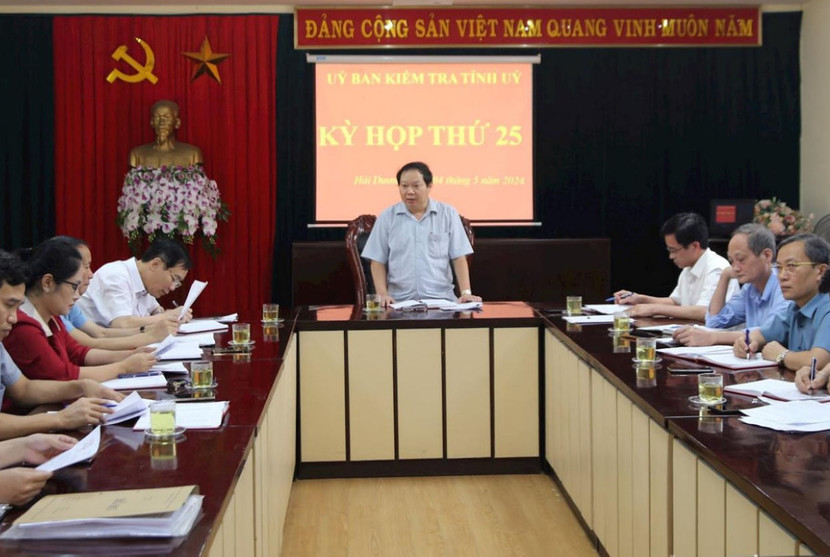 Ủy ban Kiểm tra Tỉnh ủy Hải Dương họp kỳ họp thứ 35