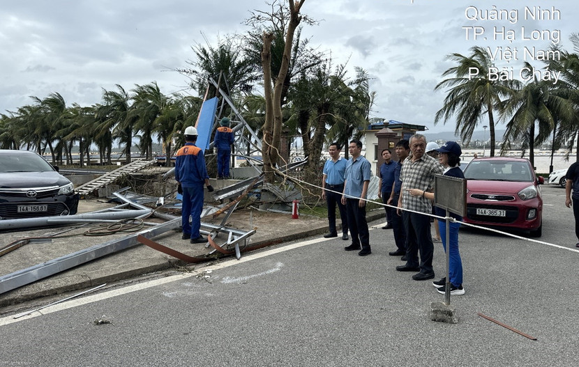 Chủ tịch HĐQT Petrolimex Phạm Văn Thanh và Tổng Giám đốc Petrolimex Đào Nam Hải chỉ đạo khắc phục thiệt hại tại các công trình xăng dầu trọng điểm tại Hạ Long, Quảng Ninh Chủ tịch HĐQT Petrolimex Phạm Văn Thanh và Tổng Giám đốc Petrolimex Đào Nam Hải chỉ đạo khắc phục thiệt hại tại các công trình xăng dầu trọng điểm tại Hạ Long, Quảng Ninh