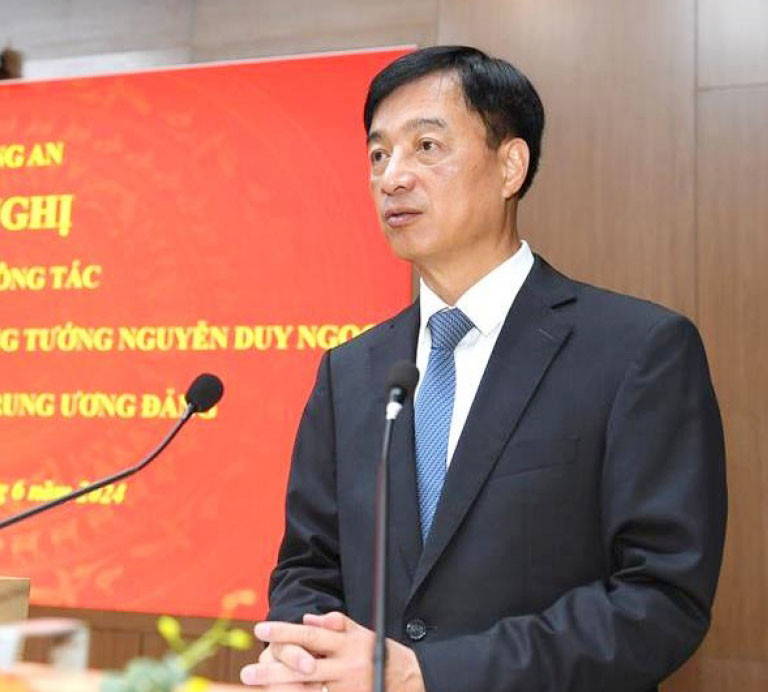 Đồng chí Nguyễn Duy Ngọc, Ủy viên Trung ương Đảng, Bí thư Trung ương Đảng, Chánh Văn phòng Trung ương Đảng