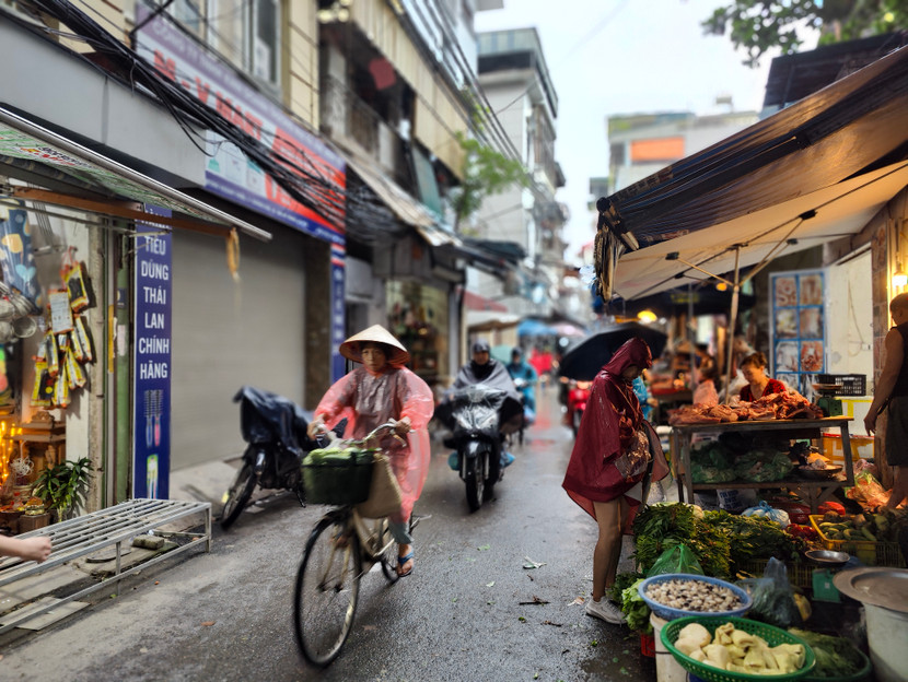 Chợ Hà Nội đủ hàng sáng 7/9 Chợ Hà Nội đủ hàng sáng 7/9