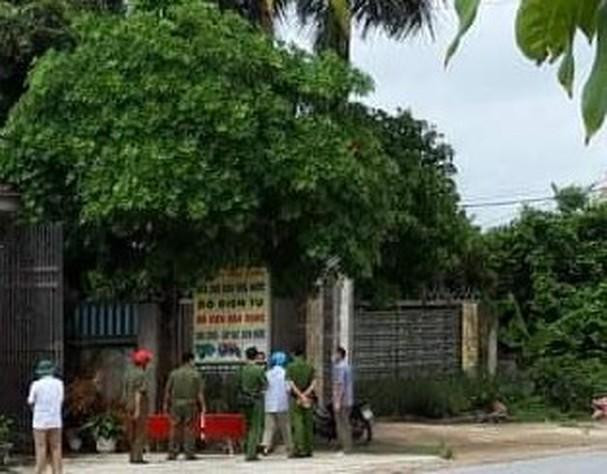 Căn nhà nơi ông C. được phát hiện tử vong