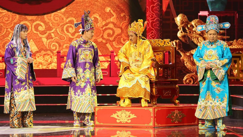 Hình ảnh chương trình Táo quân Tết Nguyên đán 2019. Ảnh: VFC Hình ảnh chương trình Táo quân Tết Nguyên đán 2019. Ảnh: VFC