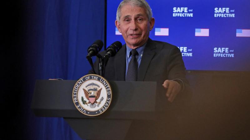 Bác sĩ Anthony Fauci, thành viên chủ chốt trong lực lượng đặc nhiệm chống Covid-19 của chính phủ Mỹ