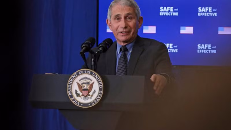Bác sĩ Anthony Fauci, thành viên chủ chốt trong lực lượng đặc nhiệm chống Covid-19 của chính phủ Mỹ