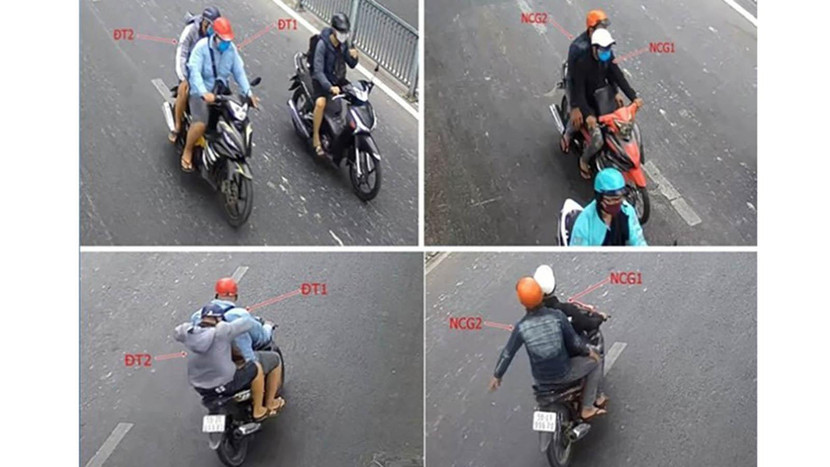 Hình ảnh các đối tượng trích xuất từ camera an ninh Hình ảnh các đối tượng trích xuất từ camera an ninh