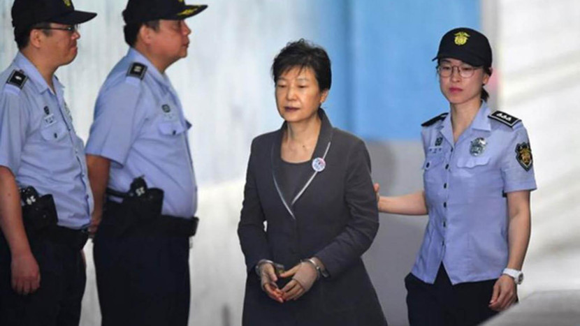 Tòa án Hàn Quốc giữ nguyên án tù 20 năm với cựu Tổng thống Park. Ảnh: AFP Tòa án Hàn Quốc giữ nguyên án tù 20 năm với cựu Tổng thống Park. Ảnh: AFP