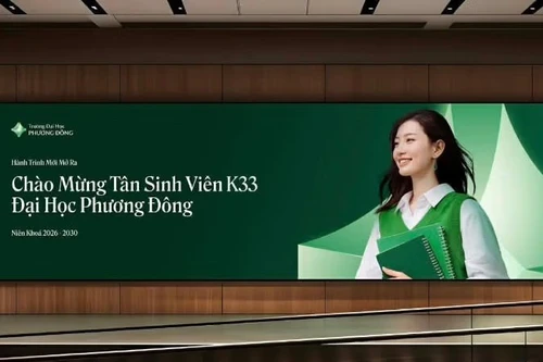 Trường đại học Phương Đông công bố bộ nhận diện mới