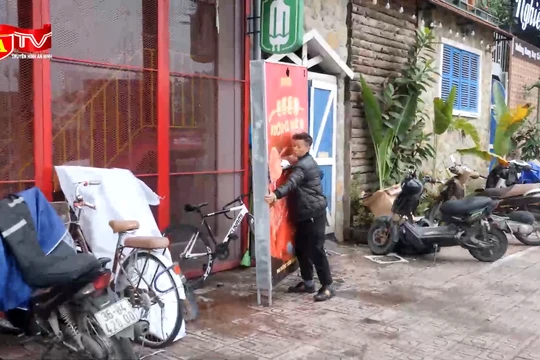 CAP Bồ Đề tăng cường đảm bảo trật tự đô thị dịp cuối năm