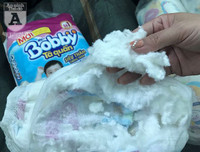 Cận cảnh những chiếc bỉm giả như thật