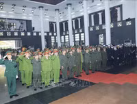[ẢNH] Toàn cảnh lễ viếng Chủ tịch nước Trần Đại Quang
