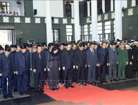 [ẢNH] Toàn cảnh lễ viếng Chủ tịch nước Trần Đại Quang