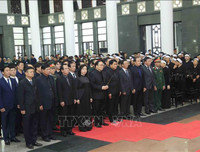 [ẢNH] Toàn cảnh lễ viếng Chủ tịch nước Trần Đại Quang