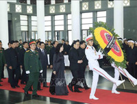 [ẢNH] Toàn cảnh lễ viếng Chủ tịch nước Trần Đại Quang