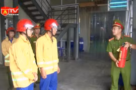 Chủ động phòng cháy tại kho, xưởng có hóa chất dễ cháy