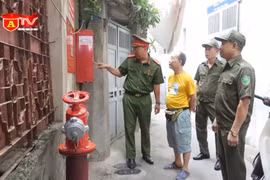 Chủ động phòng cháy tại các ngõ nhỏ, ngõ sâu
