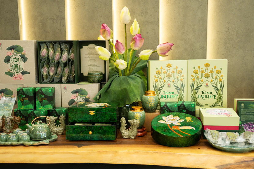 Trà sen Bách Diệp Trà sen Bách Diệp