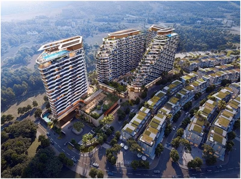Tổ hợp khách sạn, trung tâm thương mại và nhà phố tại đại đô thị Meyhomes Capital Phú Quốc Tổ hợp khách sạn, trung tâm thương mại và nhà phố tại đại đô thị Meyhomes Capital Phú Quốc