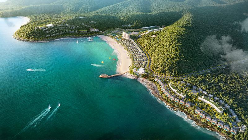 Ảnh phối cảnh dự án Meysenses Lucia Bay Bai Lu của Tân Á Đại Thành- Meyland