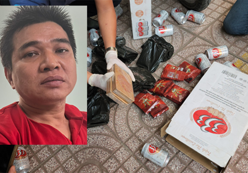 Đối tượng Cần và tang vật