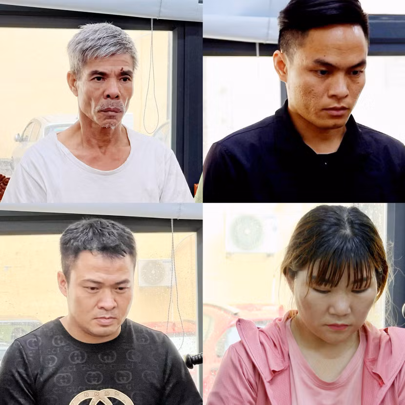 Các đối tượng trong vụ án