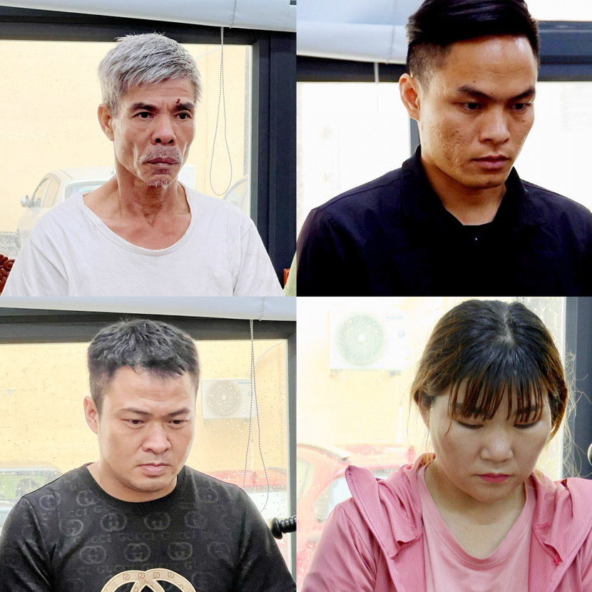 Các đối tượng trong vụ án