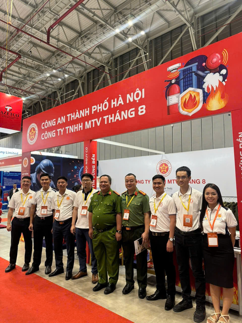 Công ty TNHH MTV Tháng 8 vinh dự tham gia và giới thiệu đến khách tham quan 4 nhóm sản phẩm, giải pháp trọng tâm