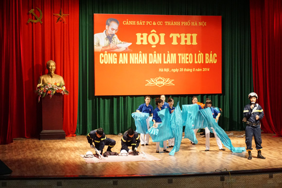 Cảnh sát PC&CC Hà Nội triển khai hội thi “Công an nhân dân làm theo lời Bác” ảnh 3