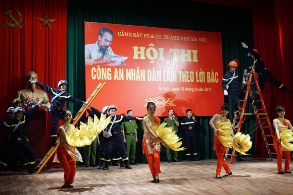 Cảnh sát PC&CC Hà Nội triển khai hội thi “Công an nhân dân làm theo lời Bác” ảnh 4