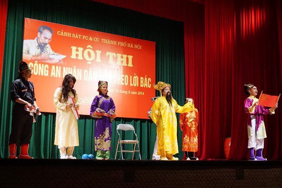 Cảnh sát PC&CC Hà Nội triển khai hội thi “Công an nhân dân làm theo lời Bác” ảnh 8