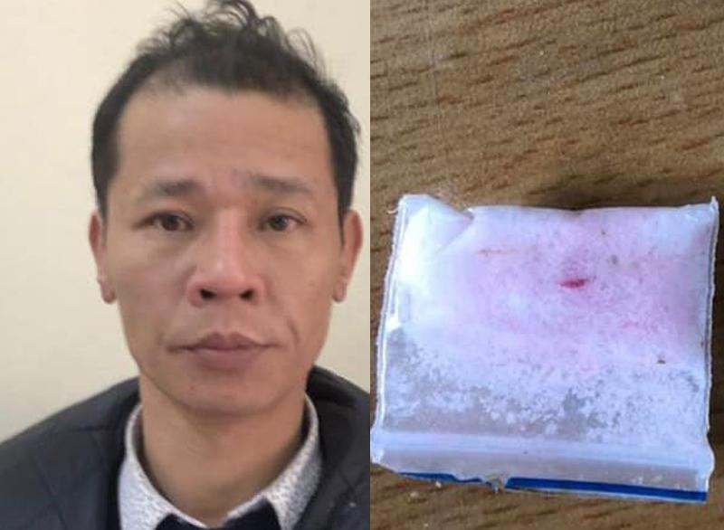 Đối tượng Cường và tang vật