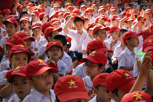 “Những bông hoa nhỏ” háo hức ngày khai trường ảnh 10