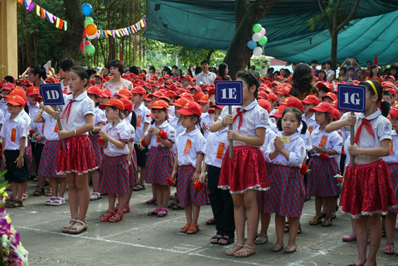 “Những bông hoa nhỏ” háo hức ngày khai trường ảnh 3