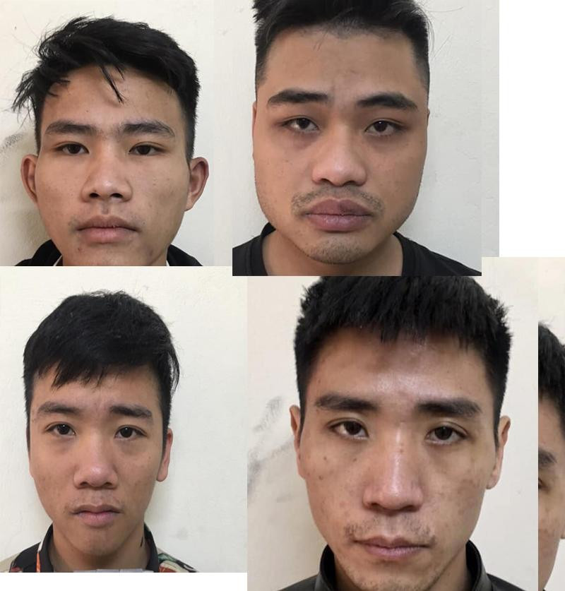 Nhóm đối tượng bị CAH Sóc Sơn bắt giữ