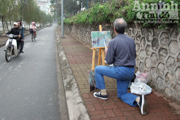 Lắng đọng Hà Nội trong sớm mồng 1 Tết ảnh 2 Lắng đọng Hà Nội trong sớm mồng 1 Tết ảnh 2