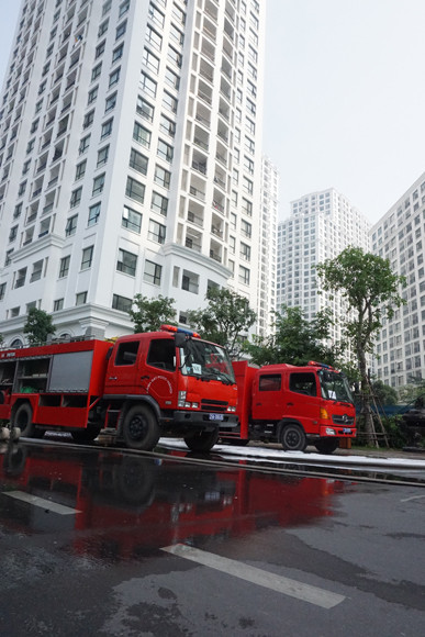 Giả định sự cố hỏa hoạn trong tầng hầm Royal City ảnh 11