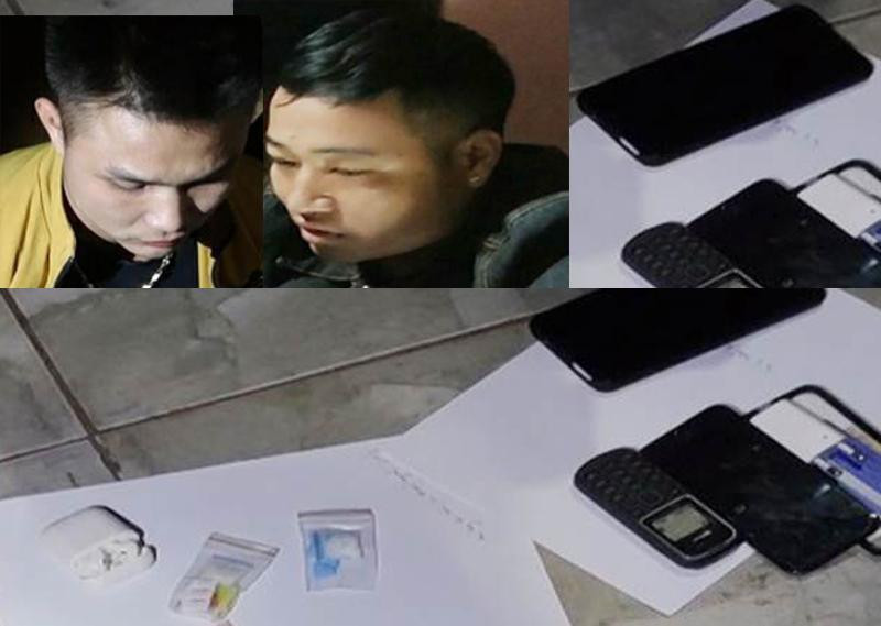 Hai đối tượng và tang vật