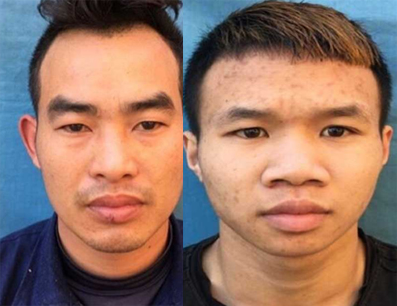 Hai đối tượng Thúy và Luân Hai đối tượng Thúy và Luân