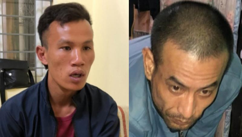 Hai đối tượng bị Công an bắt giữ Hai đối tượng bị Công an bắt giữ