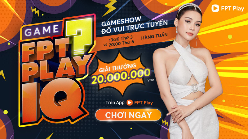FPT Play IQ là Gameshow tương tác trực tiếp trên smartphone và smart TV do FPT Play sản xuất FPT Play IQ là Gameshow tương tác trực tiếp trên smartphone và smart TV do FPT Play sản xuất