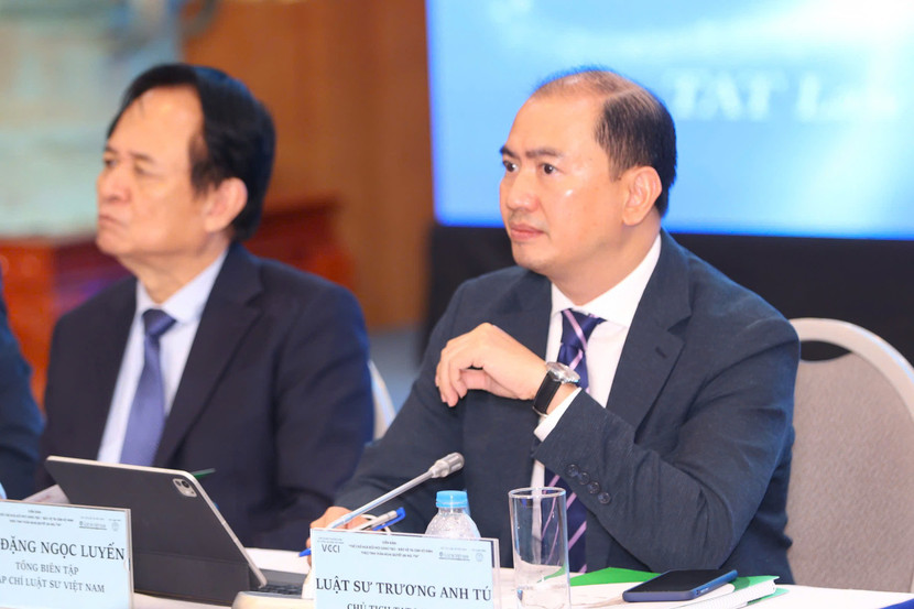 Luật sư Trương Anh Tú, Chủ tịch TAT Law Firm tại diễn đàn